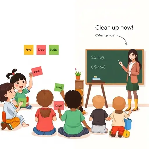 Сравнение карточек выбора и командного контроля в воспитании детей