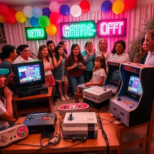 Праздник в стиле ретро-игр: квесты и конкурсы на старых приставках