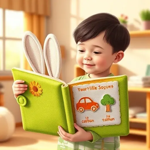Мультяши для малышей: книги с тактильными элементами из тканей